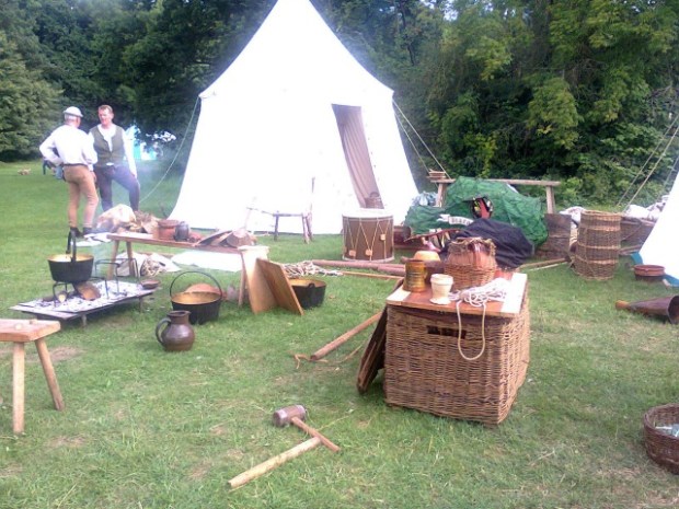 Part of a Medieval Village re-enactment