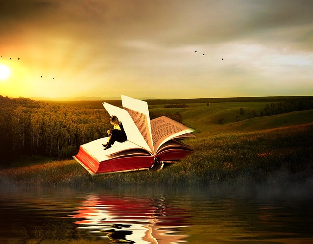 Escape with a good book. Image via Pixabay