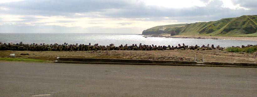 The light on the sea at Dunbeath