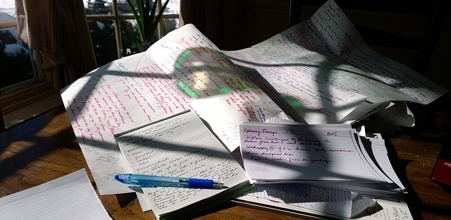 Writing in many forms. Image via Pixabay.