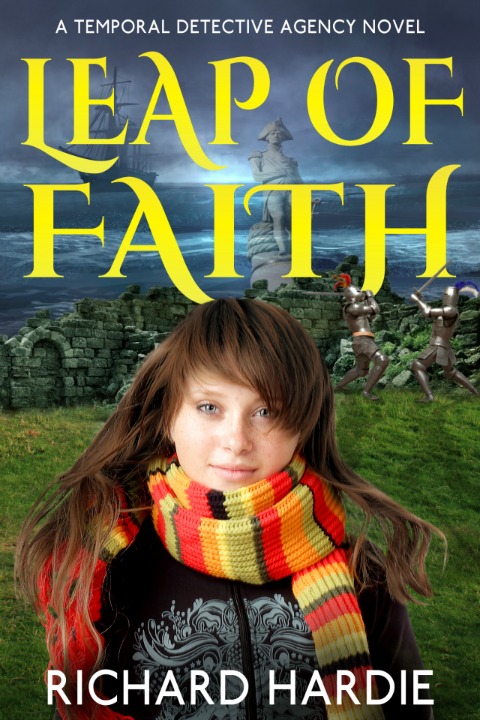 Leap of Faith, Richard's first novel.  Image kindly supplied by Richard Hardie.