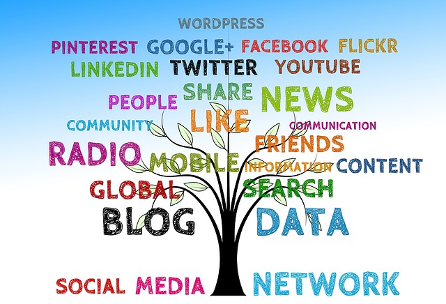 Social Media Tree. Image via Pixabay.