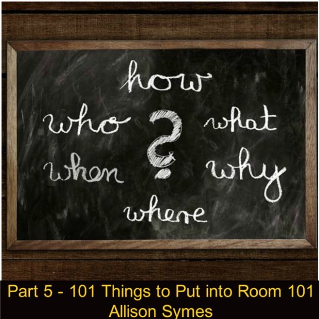 Feature Image - Part 5 101Things to Put into Room 101