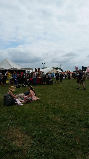 This is only a very small section of the Tewkesbury Medieval Fair