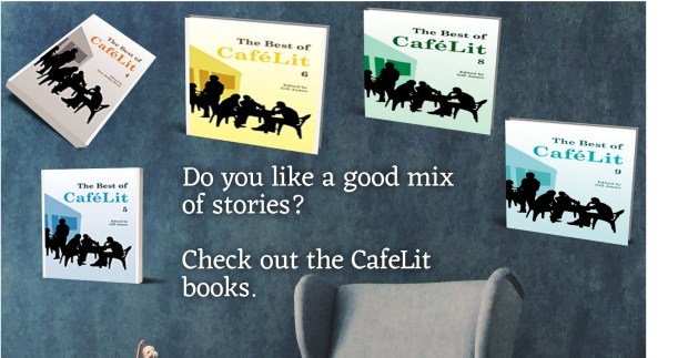 Cafelit books - Book Brush mock up