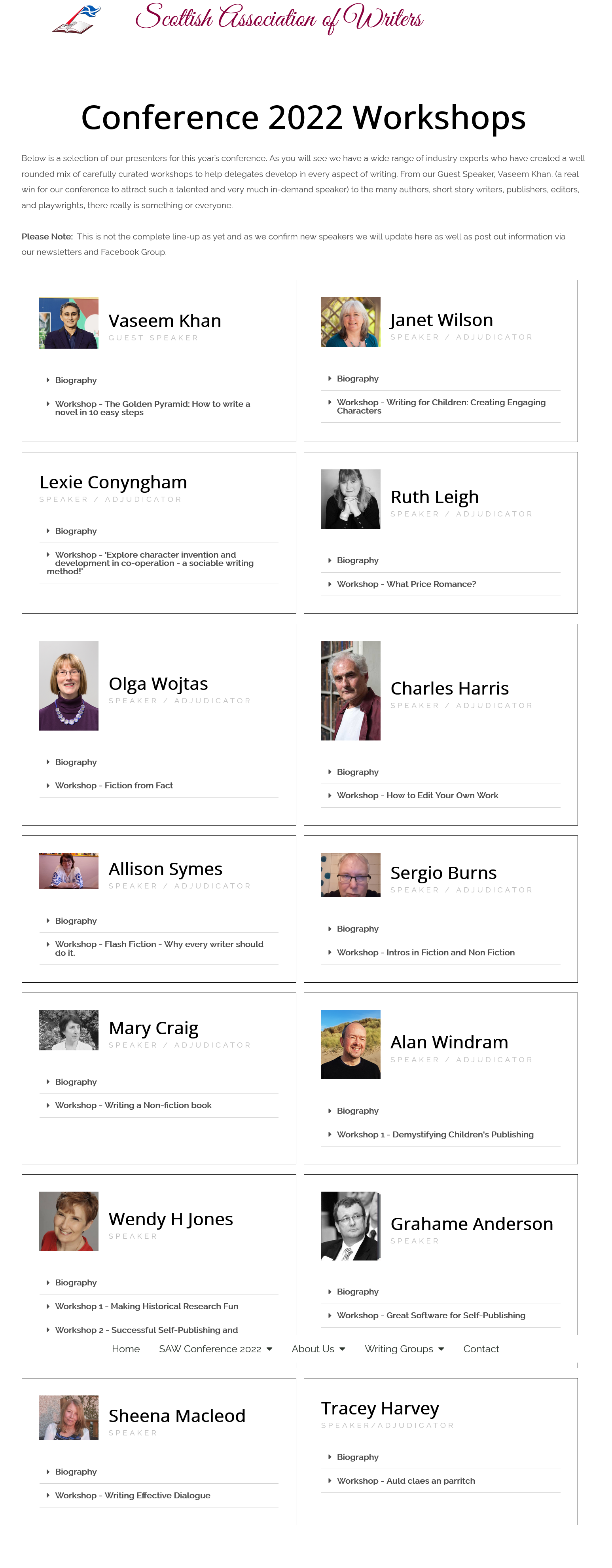 Screenshot 2022-02-18 at 20-54-40 Writing Workshops Conference 2020 Scottish Association of Writers