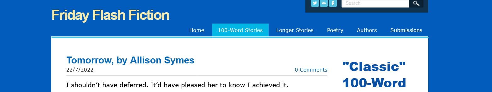 Screenshot 2022-07-22 at 09-05-01 Tomorrow by Allison Symes