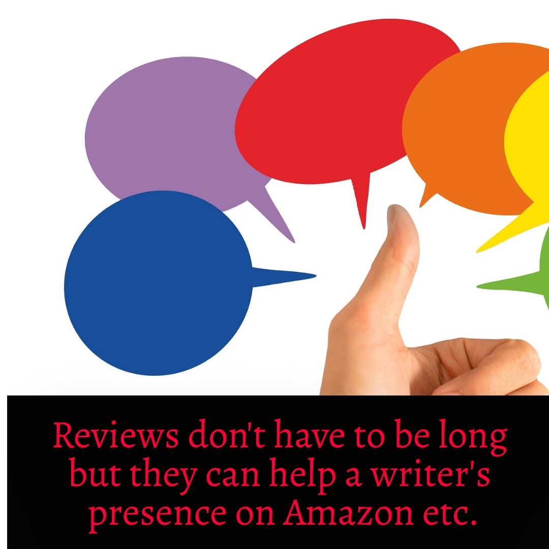 Reviews help writers