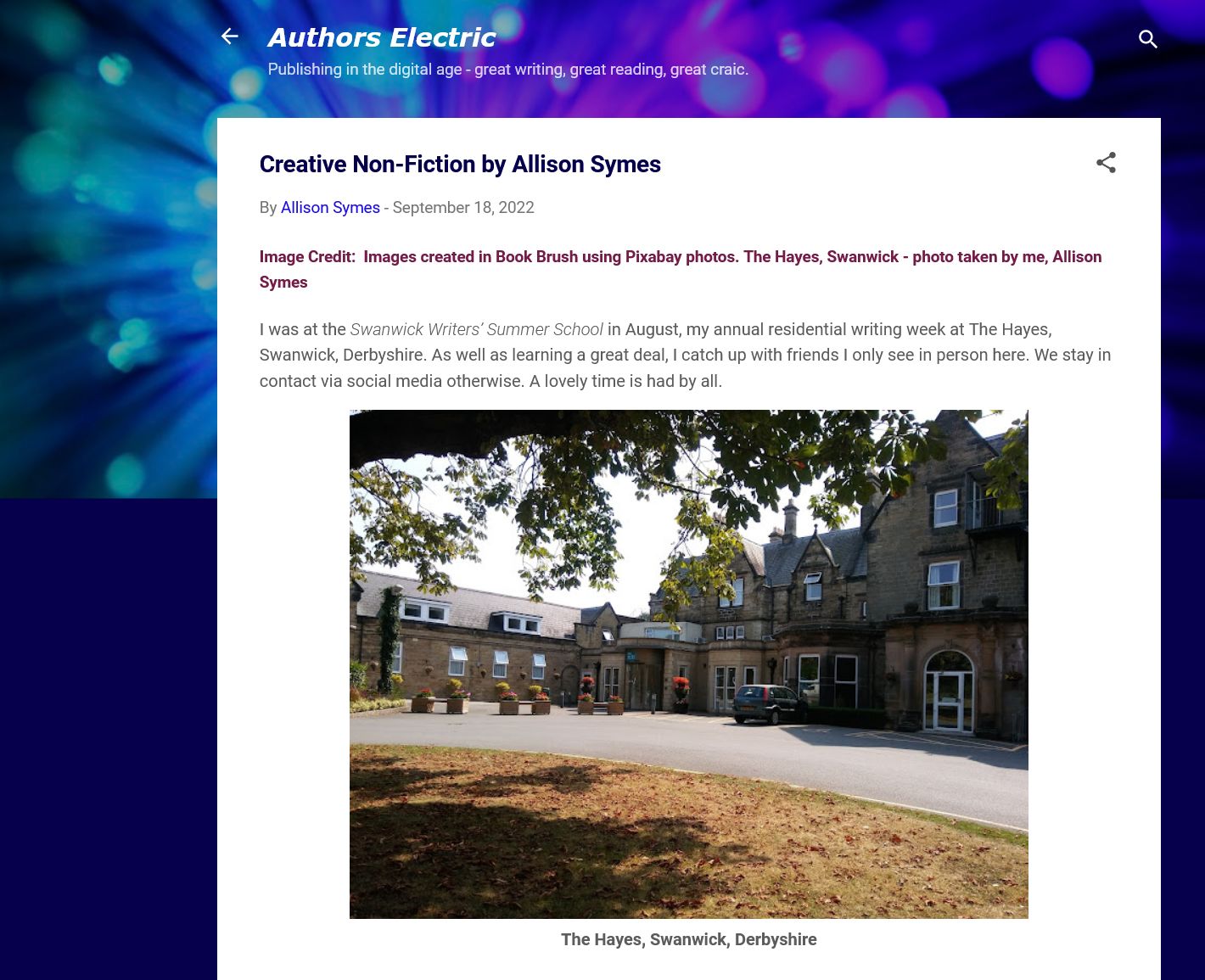 Screenshot 2022-09-18 at 20-36-49 Creative Non-Fiction by Allison Symes