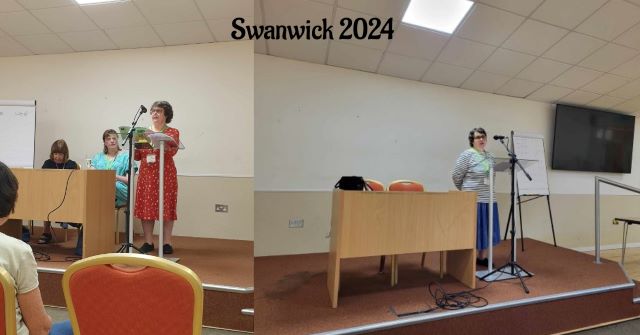 Swanwick 2024 - Open Prose Mic Night and Lift Up Your Pens