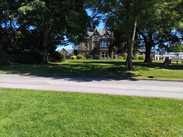 The grounds at The Haye are glorious - Swanwick 2024